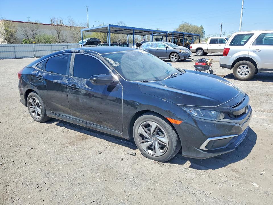 2020 Honda Civic VIN 19XFC2F65LE001293 COPART salvage auction — SIDE, Nv - Salvage Title, sold $5,500 on 2026-07-02 (photo 4)
