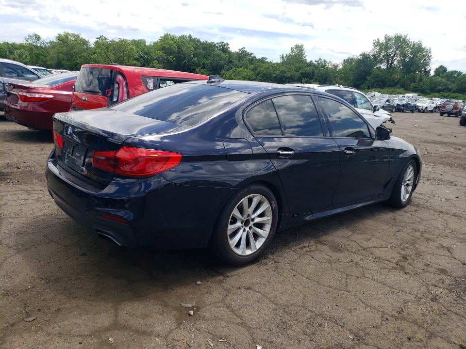 2017 BMW 5er VIN WBAJE7C38HWA03399 COPART salvage auction — SIDE, Ct - Cert Of Title-Salvage, sold $10,700 on 2026-07-17 (photo 3)