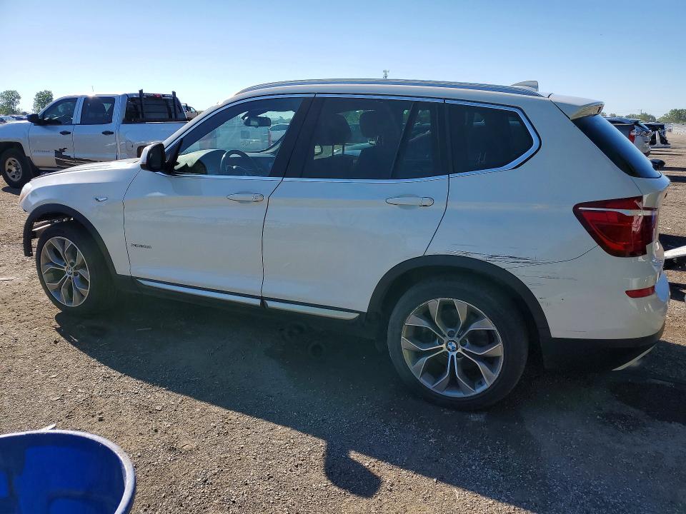 2017 BMW X3 VIN 5UXWX9C50H0T14923 COPART salvage auction — FRONT END, On - Permit No Brand - Unfit, sold $150 on 2026-07-28 (photo 2)
