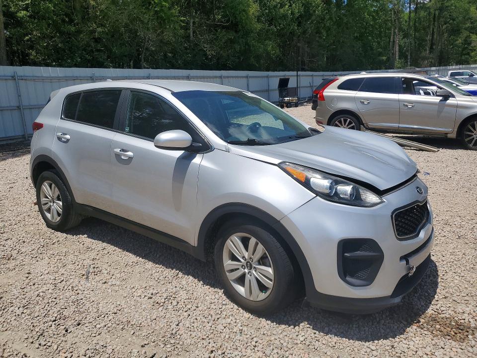 2019 Kia Sportage VIN KNDPM3AC0K7543047 COPART salvage auction — FRONT END, Nc - Salvage Certificate Of Title, sold $2,750 on 2026-07-31 (photo 4)