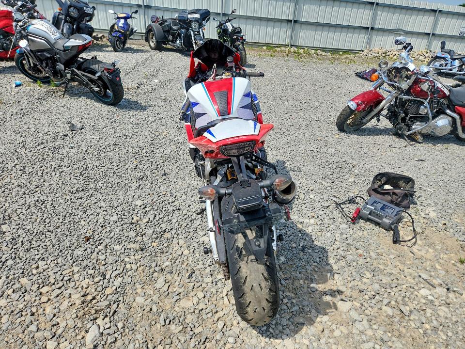 2014 Honda Cbr VIN JH2SC5961EK300296 COPART salvage auction — FRONT END, In - Cert Of Title-Salvage Title, sold $1,350 on 2026-07-30 (photo 4)