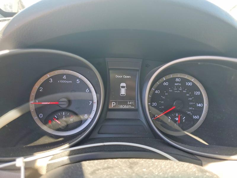 2014 Hyundai VIN 5XYZUDLB5EG127652 COPART salvage auction — REAR END, Ca - Salvage Certificate, sold $1,200 on 2026-07-02 (photo 9)