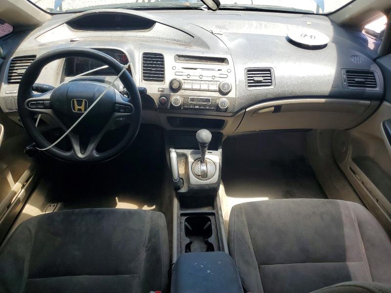 2010 Honda Civic hybrid VIN JHMFA3F26AS002079 COPART salvage auction — FRONT END, Nc - Dealer Only Clean Title, sold $975 on 2026-07-31 (photo 8)