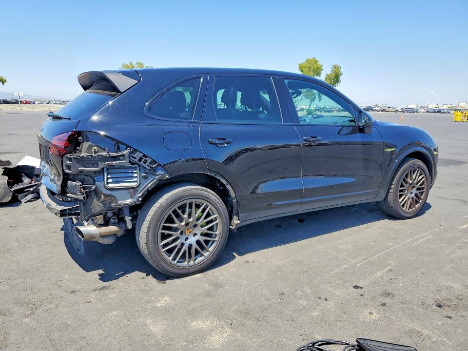 2018 Porsche Cayenne VIN WP1AE2A22JLA72530 COPART salvage auction — REAR END, Ca - Salvage Certificate, sold $8,200 on 2026-07-13 (photo 3)