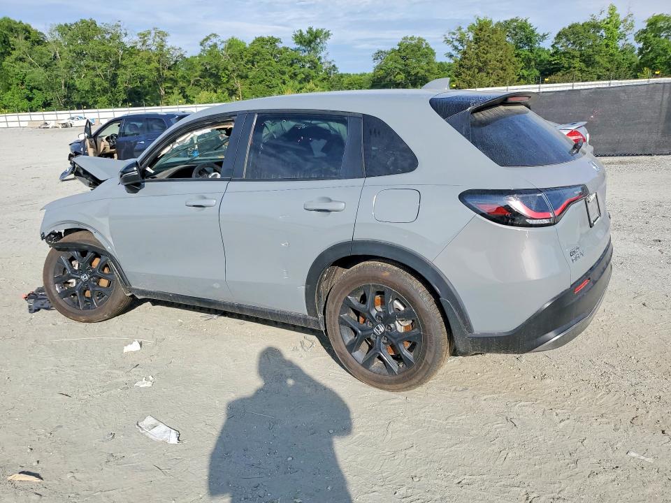 2025 Honda Hr-v VIN 3CZRZ1H5XSM758022 COPART salvage auction — FRONT END, Nc - Certificate Of Title (P), sold $7,100 on 2026-07-29 (photo 2)