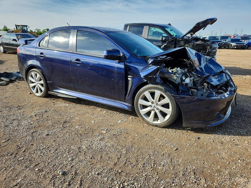 2014 Mitsubishi Lancer VIN JA32U8FW6EU020730 COPART salvage auction — FRONT END, Il - Salvage Certificate, sold $275 on 2026-07-16 (photo 4)