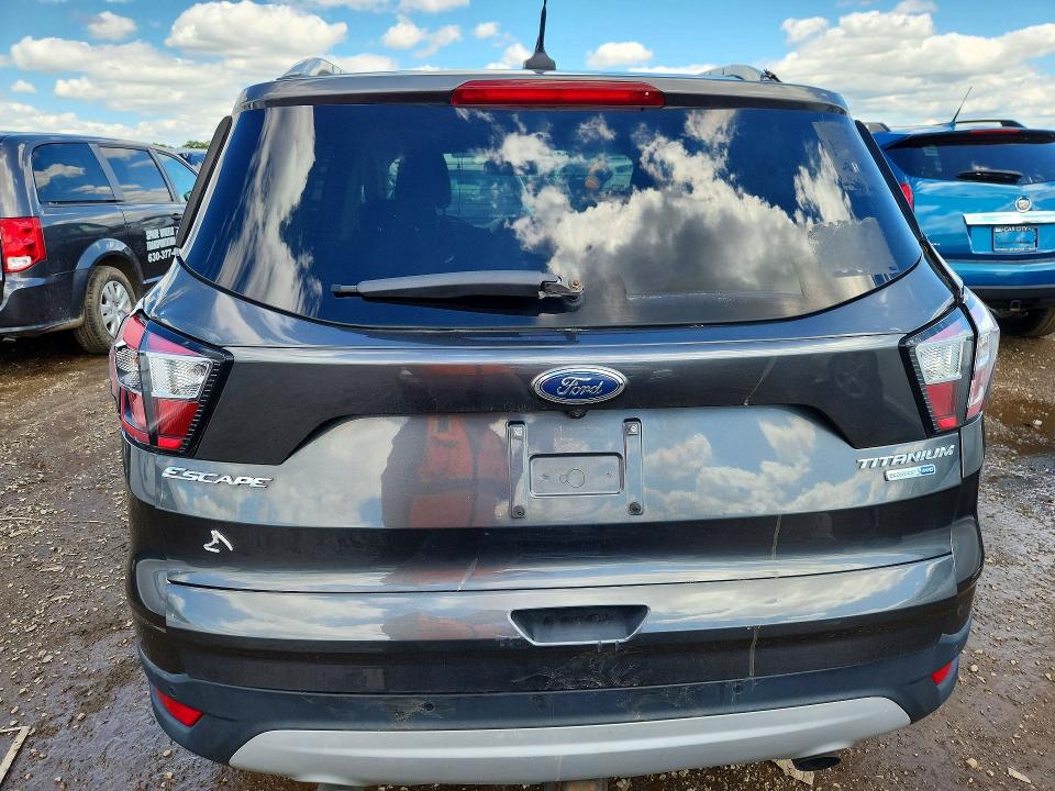 2018 Ford Escape VIN 1FMCU9J95JUD34890 COPART salvage auction — REAR END, In - Certificate Of Title (P), sold $2,500 on 2026-07-30 (photo 6)