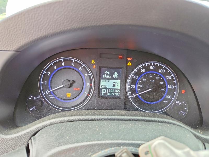 2013 Infiniti G VIN JN1CV6ARXDM350932 COPART salvage auction — FRONT END, MD - CERT OF SALVAGE > 75% DAMAGE, sold $950 on 2026-07-24 (photo 9)