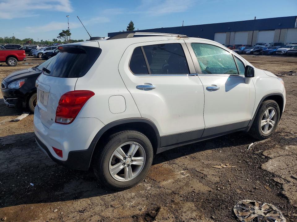 2018 Chevrolet Trax VIN KL7CJPSB4JB704335 COPART salvage auction — ROOF, MI - CERTIFICATE OF TITLE, sold $2,400 on 2026-07-10 (photo 3)