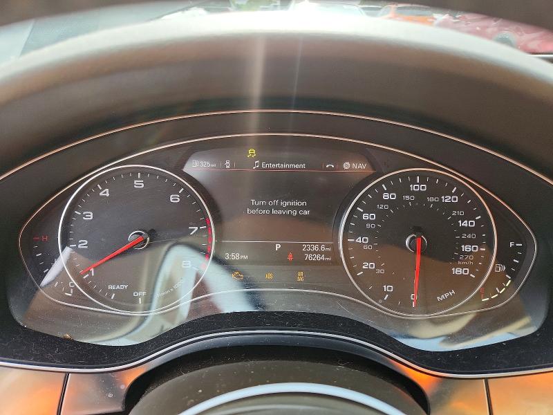 2016 Audi A6 VIN WAUGFAFC5GN011462 COPART salvage auction — FRONT END, Al - Cert Of Title-Salvage Title, sold $3,800 on 2026-07-28 (photo 9)