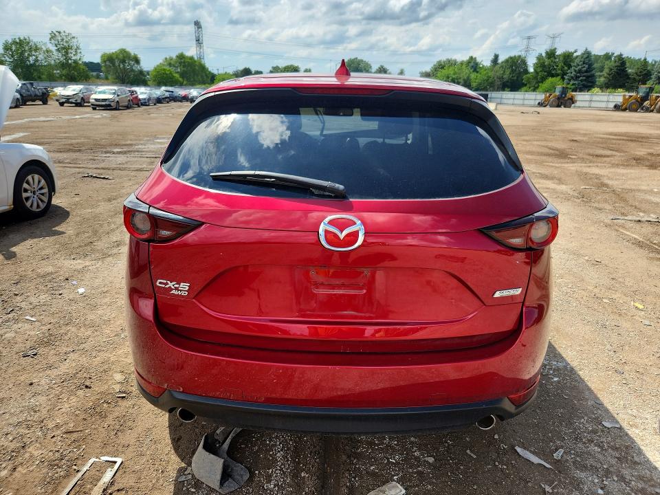 2018 Mazda VIN JM3KFBCM2J0465552 COPART salvage auction — FRONT END, Il - Salvage Certificate, sold $300 on 2026-07-28 (photo 6)