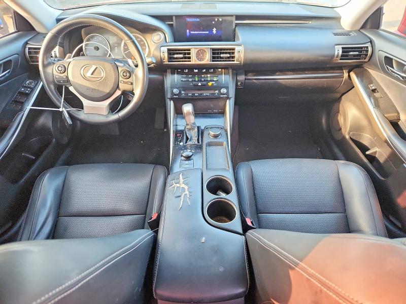 2014 Lexus Is VIN JTHBF1D24E5034833 COPART salvage auction — FRONT END, TX - SALVAGE VEHICLE TITLE (P), sold $3,500 on 2026-07-20 (photo 8)