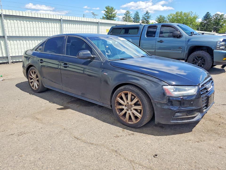 2014 Audi A4 VIN WAUBFAFL7EN036094 COPART salvage auction — MINOR DENT/SCRATCHES, PA - CERT OF TITLE, sold $175 on 2026-07-08 (photo 4)