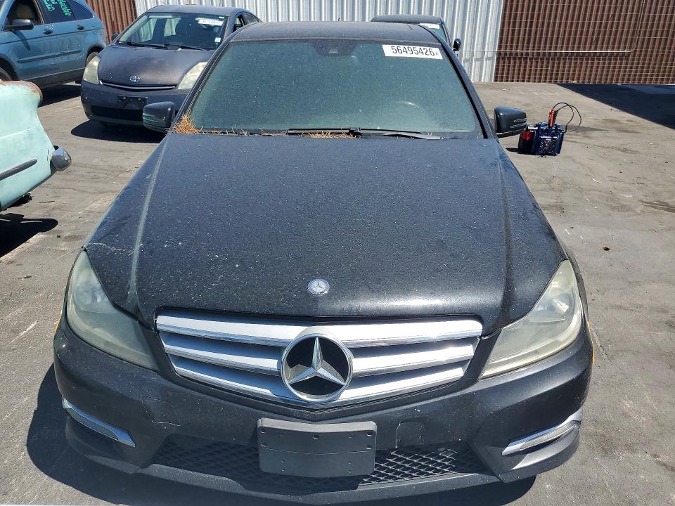 2013 Mercedes-benz C-klasse VIN WDDGF4HB0DR241378 COPART salvage auction — MECHANICAL, Nv - Lien Papers, Clean Title, sold $525 on 2026-07-29 (photo 5)