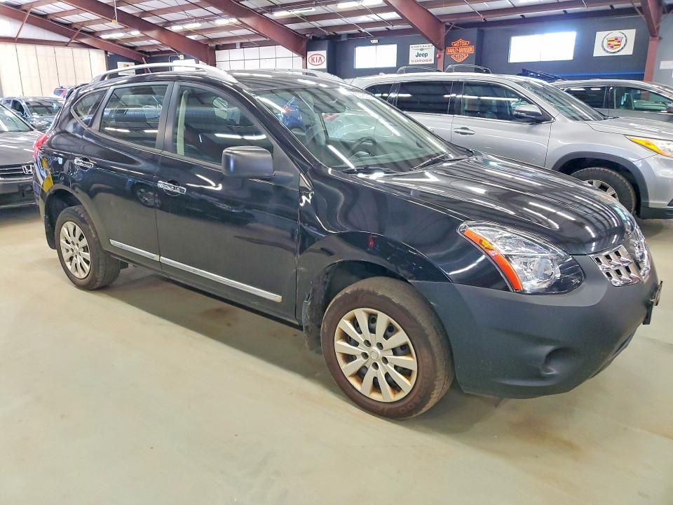2014 Nissan Rogue VIN JN8AS5MV0EW713636 COPART salvage auction — MINOR DENT/SCRATCHES, Me - Certificate Of Title, sold $500 on 2026-07-30 (photo 4)