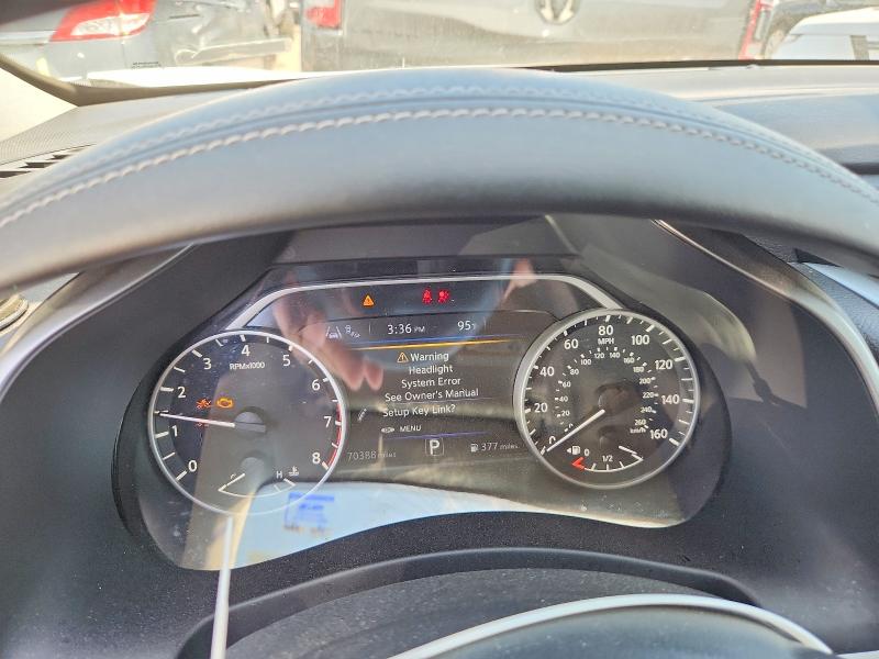 2020 Nissan Murano VIN 5N1AZ2DS8LN115692 COPART salvage auction — FRONT END, IL - SALVAGE CERTIFICATE, sold $4,350 on 2026-07-30 (photo 9)