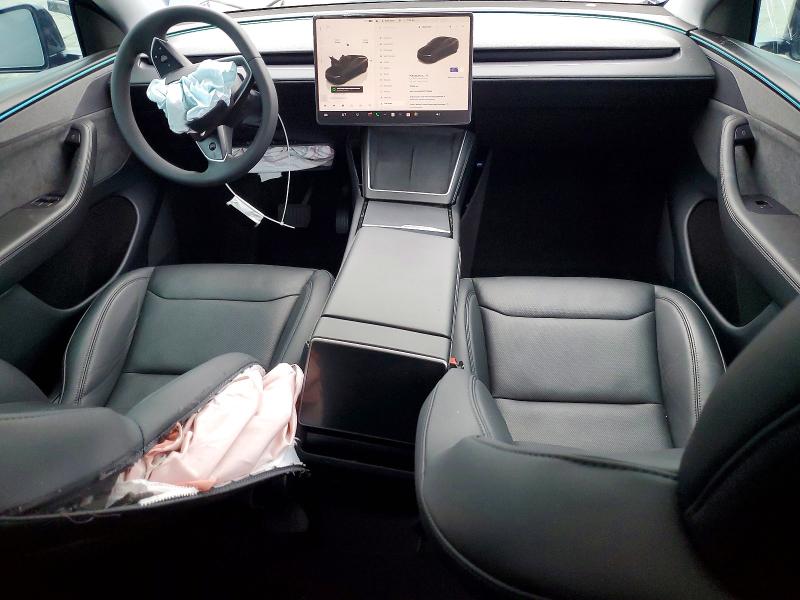 2026 Tesla Model y VIN 7SAYGDEE5TF373098 COPART salvage auction — FRONT END, Ca - Salvage Certificate (P), sold $16,900 on 2026-07-27 (photo 8)
