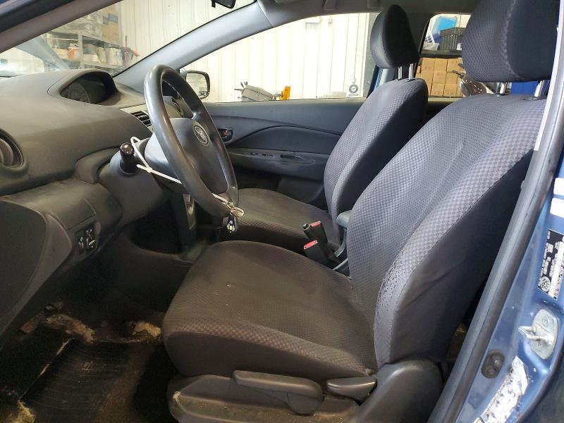 2007 Toyota Yaris VIN JTDBT923371131486 COPART salvage auction — REAR END, On - Permit Salvage, sold $250 on 2026-07-28 (photo 7)