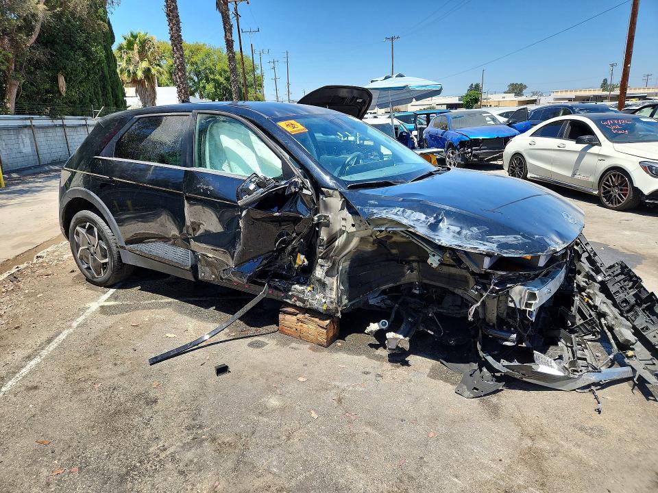 2023 Hyundai Ioniq 5 VIN KM8KNDAF6PU228636 COPART salvage auction — UNDERCARRIAGE, Ca - Non-Repairable Vehicle Cert, sold $4,250 on 2026-07-20 (photo 4)