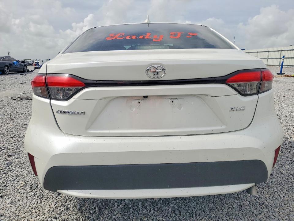 2020 Toyota VIN JTDFPRAE1LJ058833 COPART salvage auction — FRONT END, TX - SALVAGE VEHICLE TITLE, sold $2,150 on 2026-07-13 (photo 6)