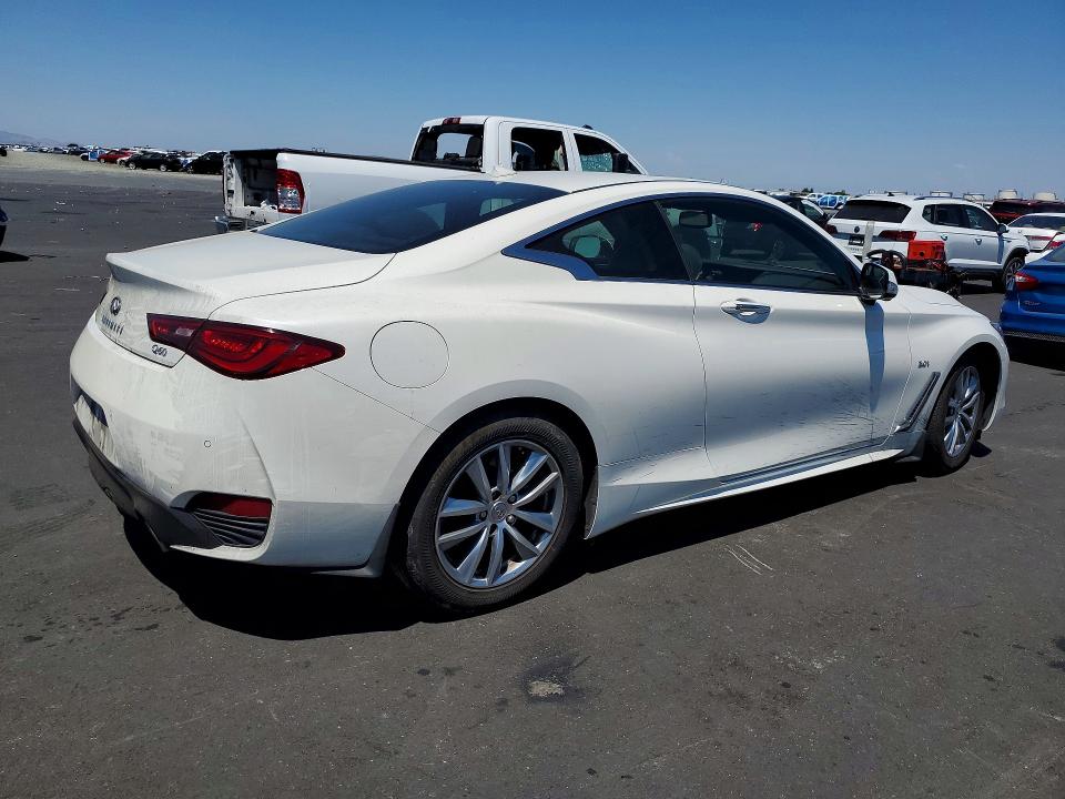 2018 Infiniti Q60 VIN JN1EV7EK1JM340670 COPART salvage auction — VANDALISM, CA - SALVAGE CERTIFICATE, sold $6,900 on 2026-07-13 (photo 3)