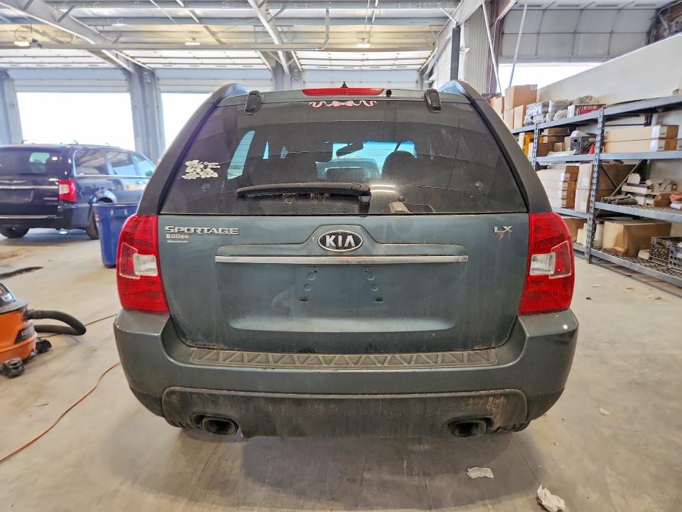 2009 Kia Sportage VIN KNDJF724397576097 COPART salvage auction — HAIL, Ne - Cert Of Title-Salvage, sold $1,000 on 2026-07-14 (photo 6)