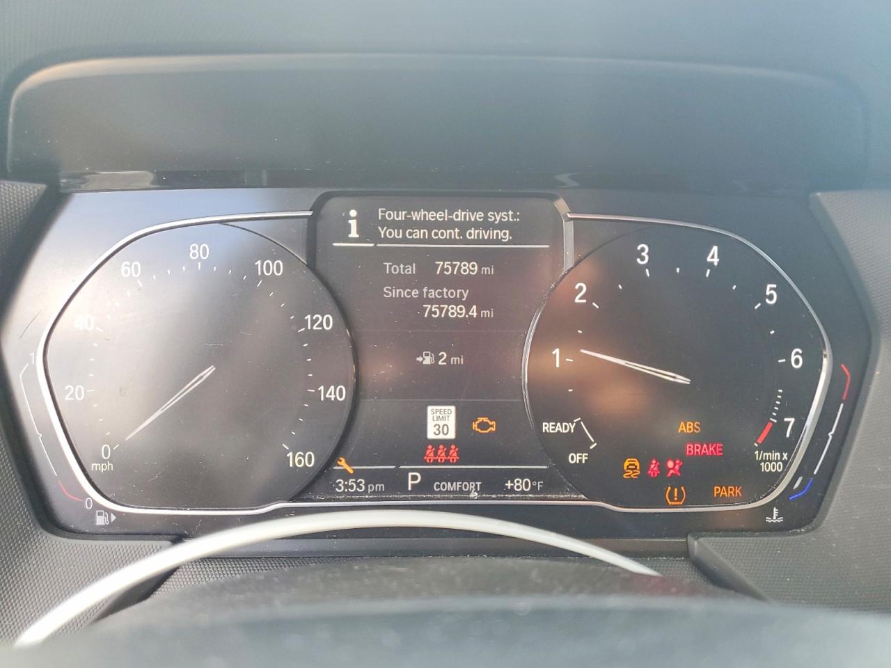 2021 BMW 2 Series VIN WBA73AK06M7H43249 COPART salvage auction — Front End, IL - CERTIFICATE OF TITLE (P), sold $9,700 on 2026-07-01 (photo 9)