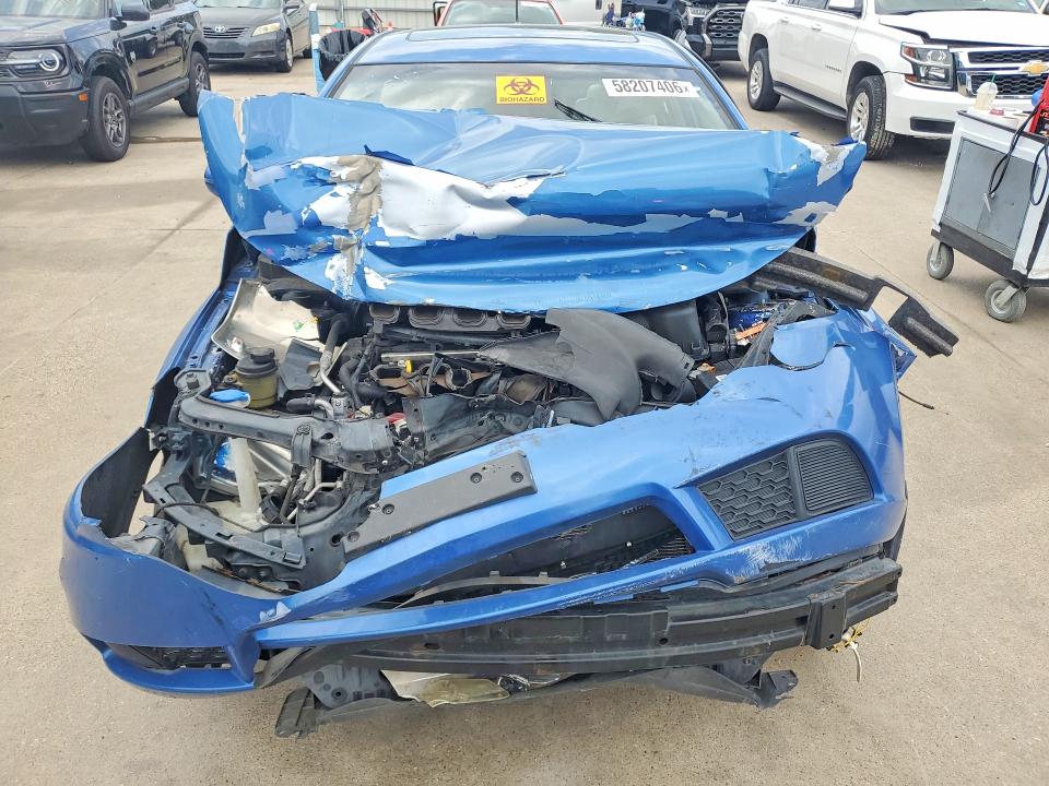 2011 Kia Forte VIN KNAFU5A21B5429078 COPART salvage auction — REAR END, TX - SALVAGE VEHICLE TITLE (P), sold $225 on 2026-07-13 (photo 5)