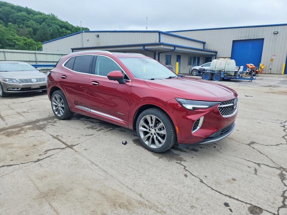 2021 Buick Envision VIN LRBFZSR40MD190008 COPART salvage auction — SIDE, Pa - Certificate Of Salvage, sold $7,800 on 2026-07-16 (photo 4)