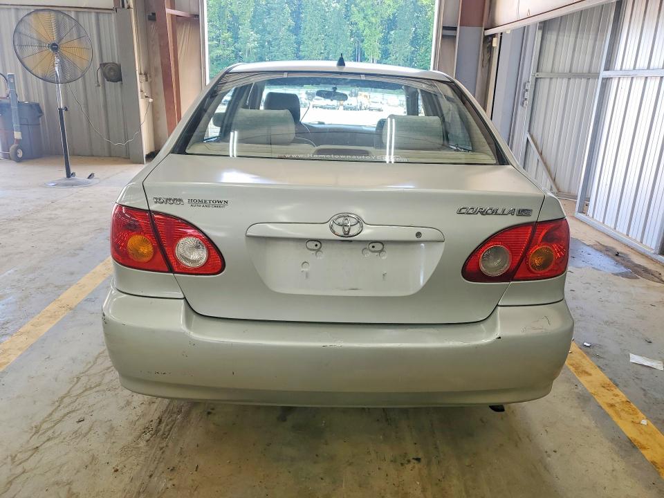 2003 Toyota Corolla VIN JTDBR32E330039145 COPART salvage auction — FRONT END, Nc - Salvage Certificate Of Title, sold $300 on 2026-07-29 (photo 6)