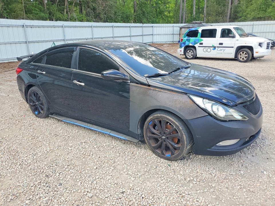 2013 Hyundai Sonata VIN 5NPEC4AB0DH644191 COPART salvage auction — FRONT END, Salvage Title, sold $275 on 2026-07-24 (photo 4)