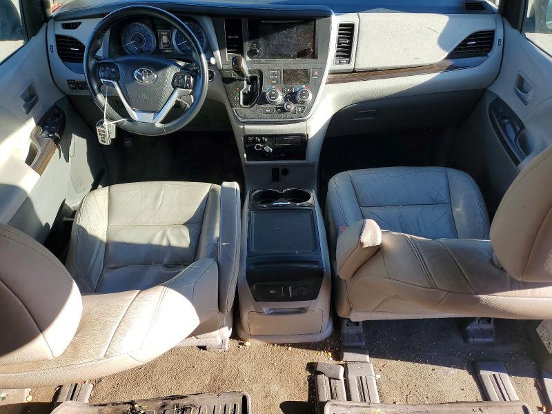 2016 Toyota Sienna VIN 5TDYK3DC3GS758344 COPART salvage auction — FRONT END, Ny - Mv-907A Salvage Certificate, sold $1,900 on 2026-07-07 (photo 8)
