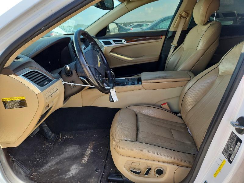 2015 Hyundai Genesis VIN KMHGN4JE6FU021062 COPART salvage auction — FRONT END, Tx - Certificate Of Title, sold $1,400 on 2026-07-09 (photo 7)