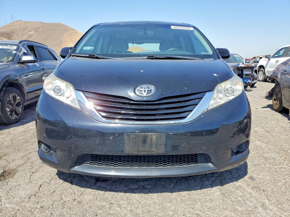 2016 Toyota Sienna VIN 5TDKK3DC2GS695369 COPART salvage auction — REAR END, Ca - Salvage Certificate, sold $2,750 on 2026-07-02 (photo 5)