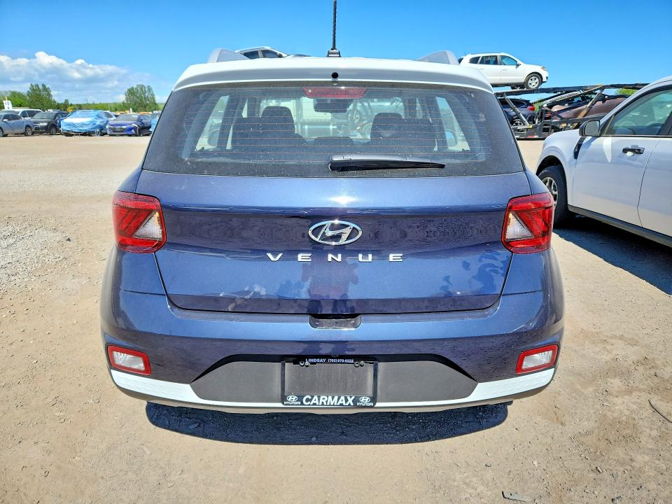 2024 Hyundai Venue VIN KMHRC8A33RU287910 COPART salvage auction — FRONT END, ON - PERMIT SALVAGE, sold $5,300 on 2026-07-07 (photo 6)