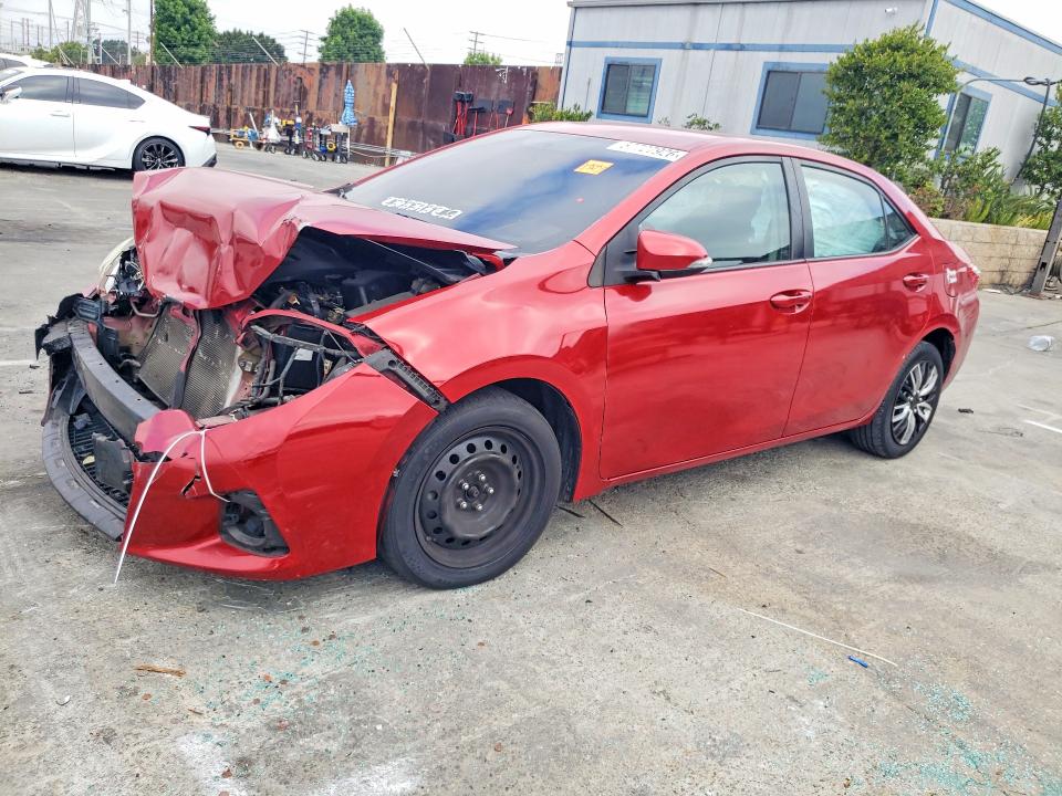 2014 Toyota VIN 5YFBURHE1EP162623 COPART salvage auction — FRONT END, Ca - Salvage Certificate, sold $1,850 on 2026-07-08 (photo 1)