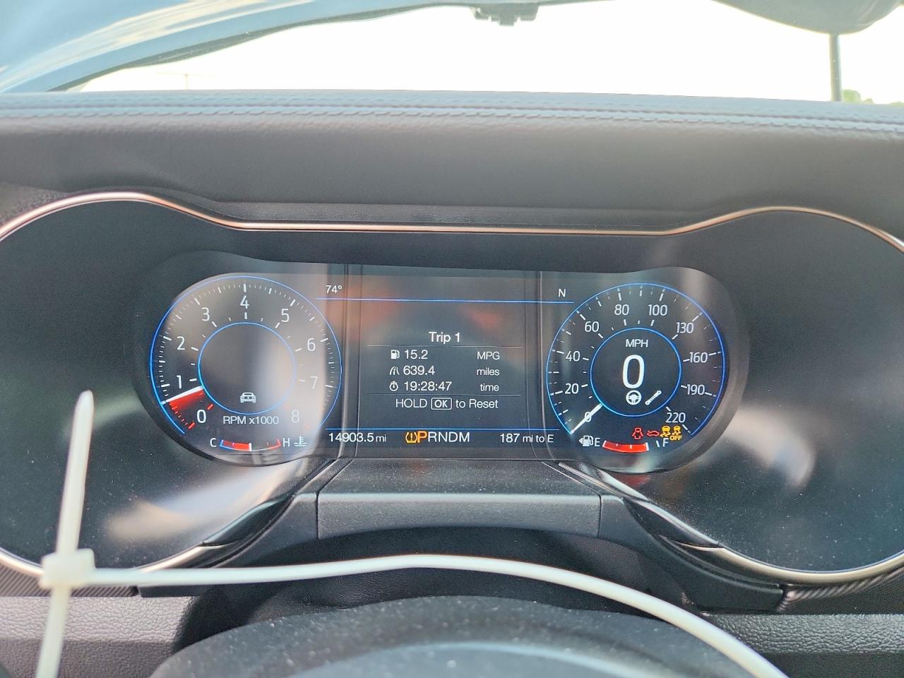 2020 Ford Mustang VIN 1FA6P8SJ5L5500548 COPART salvage auction — Front End, GA - CERT OF TITLE-SALVAGE, sold $44,000 on 2026-07-02 (photo 9)