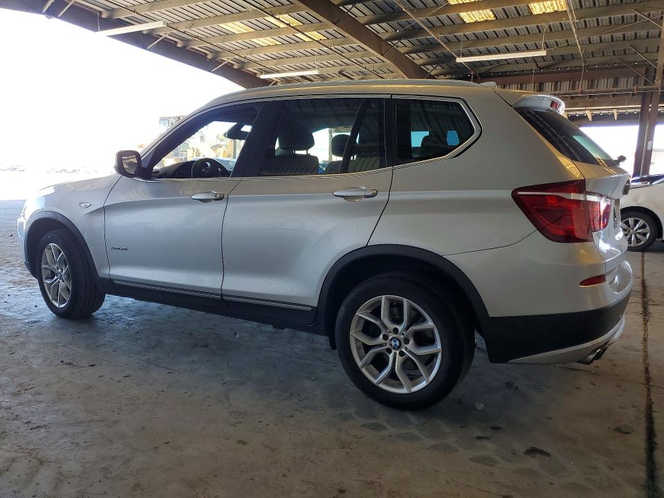 2011 BMW X3 VIN 5UXWX7C57BLT78628 COPART salvage auction — FRONT END, Ca - Salvage Certificate, sold $1,400 on 2026-07-04 (photo 2)