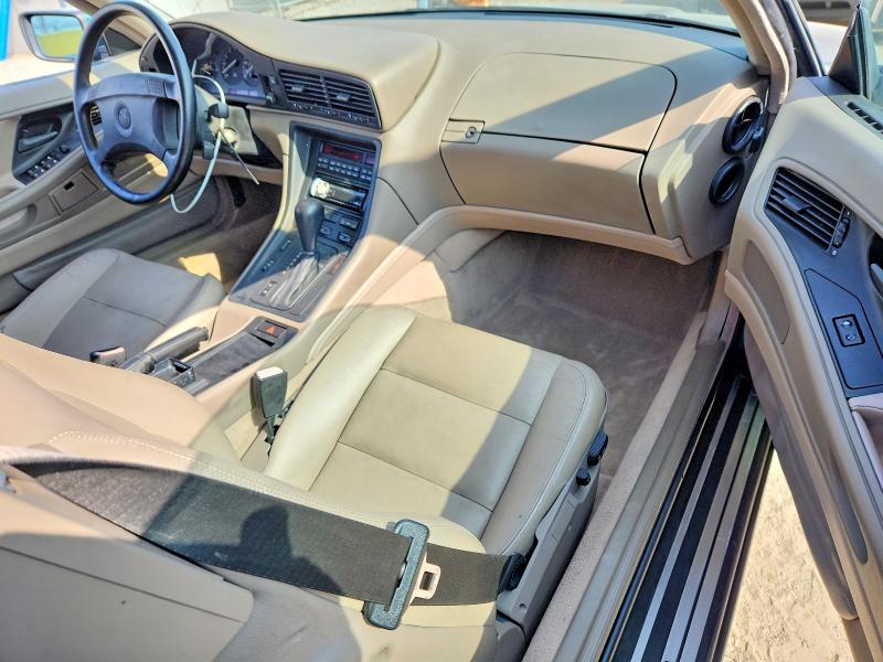 1992 BMW 850 VIN WBAEG2318NCB74213 COPART salvage auction — MINOR DENT/SCRATCHES, CA - DIS/DLR/EXP ONLY CLEAN TITLE (P), sold $14,500 on 2026-07-13 (photo 8)