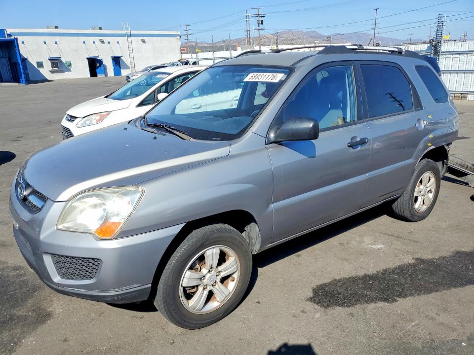 2009 Kia Sportage VIN KNDJF724597591801 COPART salvage auction — REAR END, Ca - Salvage Certificate, sold $950 on 2026-07-15 (photo 1)