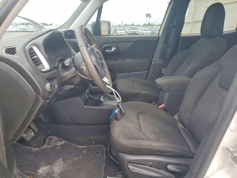 2018 Jeep Renegade VIN ZACCJBAB0JPG78944 COPART salvage auction — FRONT END, Tx - Certificate Of Title, sold $2,050 on 2026-07-02 (photo 7)