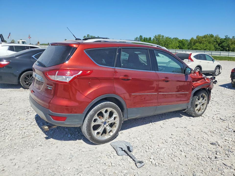 2014 Ford Escape VIN 1FMCU9J95EUB28023 COPART salvage auction — FRONT END, Mi - Certificate Of Title, sold $1,150 on 2026-07-09 (photo 3)