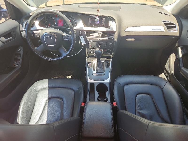 2012 Audi A4 VIN WAUBFAFL8CA082392 COPART salvage auction — FRONT END, Az - Cert Of Title - Salvage, sold $950 on 2026-07-06 (photo 8)