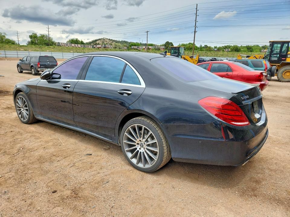 2017 Mercedes-benz S-klasse VIN WDDUG8CB4HA322631 COPART salvage auction — SIDE, Co - Salvage Title, sold $425 on 2026-07-27 (photo 2)