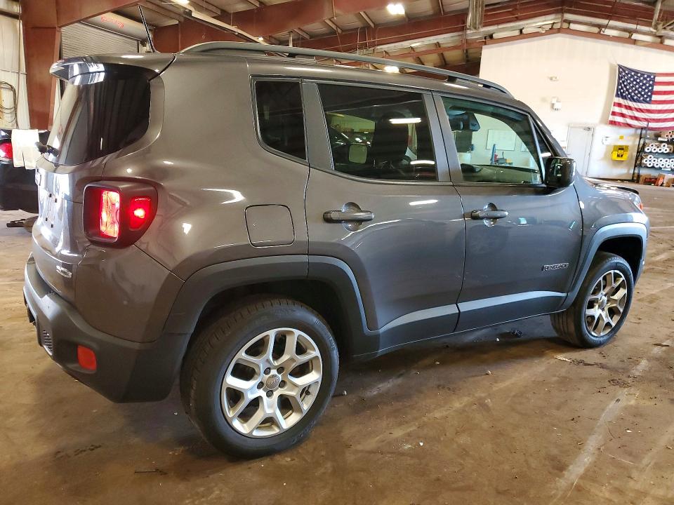 2017 Jeep Renegade VIN ZACCJBBBXHPE64939 COPART salvage auction — FRONT END, Mi - Certificate Of Title, sold $475 on 2026-07-10 (photo 3)