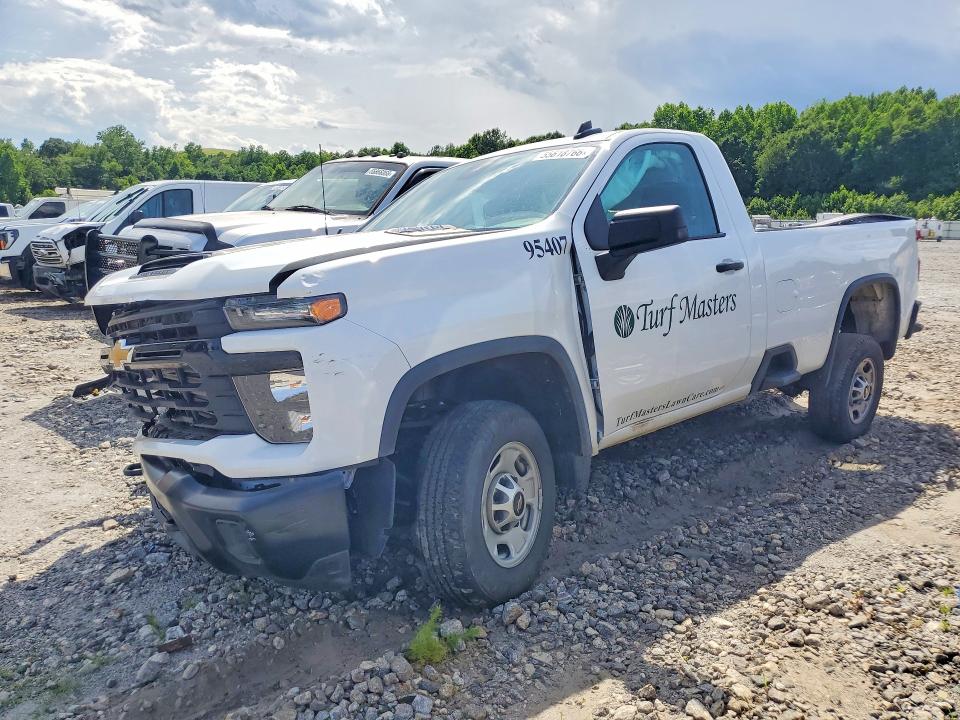 2025 Chevrolet Silverado VIN 1GC0ALE79SF195407 COPART salvage auction — FRONT END, Sc - Cert Of Title-Salvage, sold $7,200 on 2026-07-29 (photo 1)