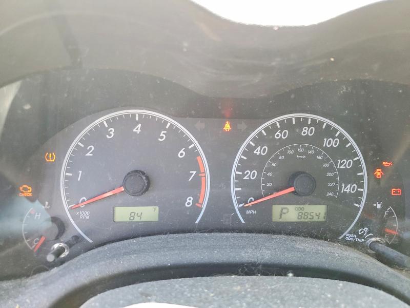 2013 Toyota Corolla VIN 5YFBU4EEXDP152632 COPART salvage auction — MECHANICAL, OH - CERTIFICATE OF TITLE, sold $1,250 on 2026-07-24 (photo 9)