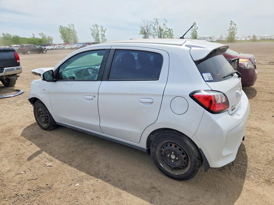 2024 Mitsubishi Mirage VIN ML32AUHJXRH039383 COPART salvage auction — FRONT END, QC - GRAVEMENT ACCIDENTE, sold $950 on 2026-07-14 (photo 2)