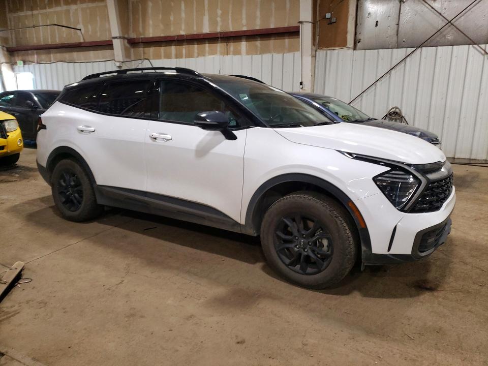 2024 Kia Sportage VIN 5XYK7CDF5RG175713 COPART salvage auction — REAR END, Ak - Bill Of Sale- Salvage, sold $25 on 2026-07-28 (photo 4)