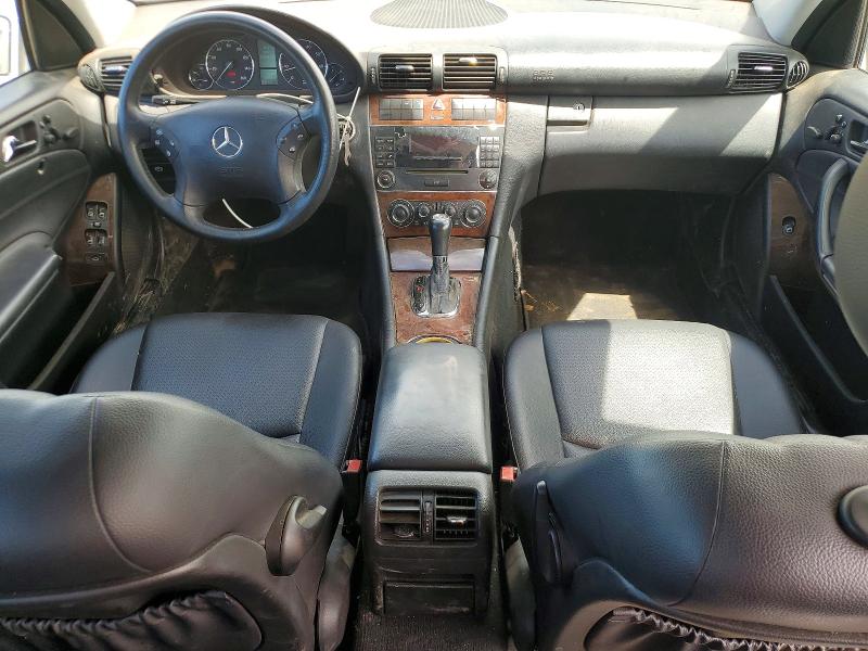 2007 Mercedes-benz C-klasse VIN WDBRF54HX7F856172 COPART salvage auction — FRONT END, Ca - Salvage Certificate, sold $60 on 2026-07-17 (photo 8)